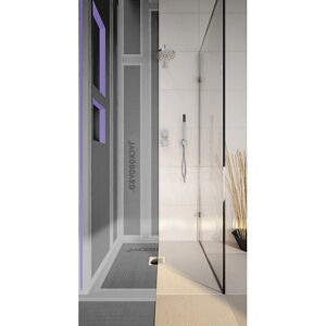 Receveur de douche à carreler Aqua Décentré 1800x900x40mm