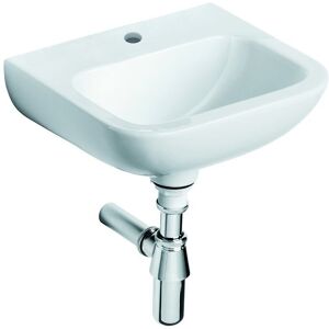 CENTRALE BRICO Lave mains MATURA 2 - sans trop plein - 31x37 cm - blanc