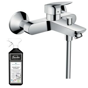 Mitigeur bain douche mécanique HANSGROHE Logis + nettoyant - Publicité