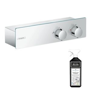 Mitigeur douche thermostatique HANSGROHE ShowerTablet 350 chromé + nettoyant Briochin - Publicité