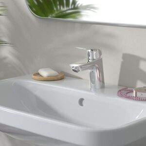 Mitigeur lavabo HANSGROHE Logis 70 avec tirette et vidage chrome + nettoyant Briochin - Publicité