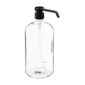 5 FIVE SIMPLY SMART Distributeur de savon ou lotion en Verre transparent 1 L - Publicité