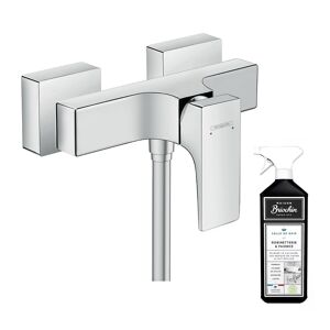 Mitigeur douche mécanique HANSGROHE Metropol chromé + nettoyant Briochin - Publicité