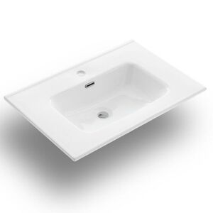 TFT Home Furniture - Vasque à encastrer Venere blanche - 81x46.5 cm Blanc - Publicité