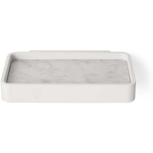 Audo - Bath Tablette de douche, marbre / blanc