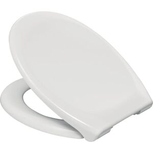 Abattant wc - frein de chute et déclipsable - 45 x 37.6 cm Alterna 95900311 - Blanc - Publicité