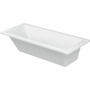 Duravit D-Code baignoire rectangulaire 1700 x 750 mm - Acrylique blanc - Publicité