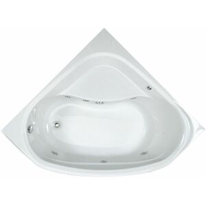 Baignoire balnéo d'angle lucina aquazen 2 - 140x140 cm - Blanc - Allibert - Publicité