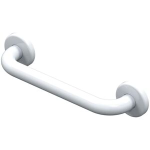 Barre d'appui droite AKW Acier inoxydable époxy Blanc - 600 mm -  - Blanc