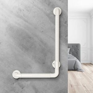 Swanew - Barre d'Appui Douche de securite de soutien 40x60cm poignee Porte-serviettes pour Salle de Bain Baignoire 304 Inox - Publicité