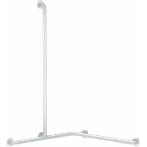 Delabie - Barre de douche d'angle diamètre 32 mm pour siège de douche nylon hr brillant blanc Réf. 5490N - Publicité