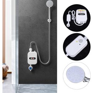 SENDERPICK Mini chauffe-eau sans réservoir - Avec buse de douche - 3500 W/220 V - Électrique et portable - Publicité