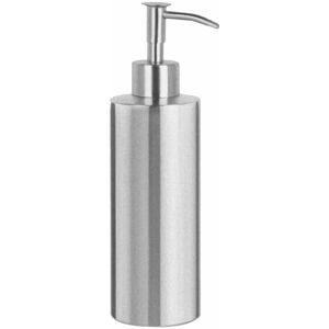 Allibert- Distributeur de savon en Inox COPERBLINK -6 x 20,5 x 6 cm - chromé brossé - - Chromé - Publicité