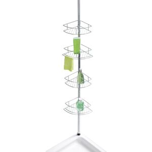 Wenko - Etagère de douche extensible Dolcedo - l. 31 x h. 65/275 cm - 25 x 20 x 275 - Argent - Publicité