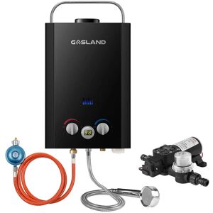 GASLAND CHEF GASLAND BE158BP60 Chauffe-eau instantané sans réservoir 6L 30/37mbar Chauffe-eau instantané portable avec pompe à eau 12 V LPG pour douche de - Publicité