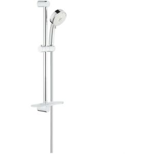 Ensemble de douche 3 jets Tempesta Cosmopolitan 27576002 - Barre de douche 60 cm - Limiteur de débit - Anti-calcaire - … - Grohe - Publicité