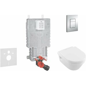 Grohe Uniset - Bâti-support pour WC suspendu + cuvette et siège Villeroy & Boch 38643SET-KB - Publicité