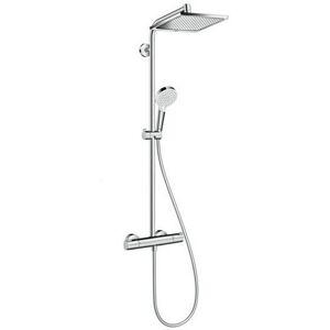 Hansgrohe Crometta E 240 1 jet EcoSmart Colonne de douche Showerpipe (HG-27281000) - Publicité