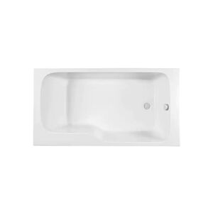 Baignoire bain-douche Malice 170 x 90 cm version droite Blanc brillant - Jacob Delafon - Publicité