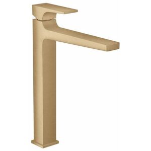 Hansgrohe - Metropol - Mitigeur de lavabo avec bonde Push-Open, bronze brossé 32512140 - Publicité