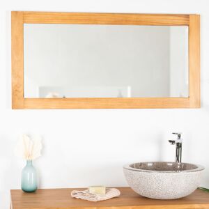 Wanda Collection - Miroir salle de bain 100x50 - Marron - Publicité