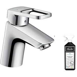 Mitigeur lavabo Hansgrohe Logis Loop 70 avec tirette et vidage chrome + nettoyant Briochin - chrome - Publicité