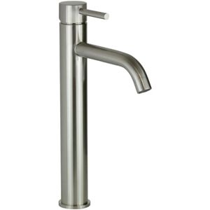 Pollini Acqua Design - Mitigeur lavabo bec haut couleur acier brossé Pollini Jessy mxlhmcmmcns acier inoxydable brossé - acier inoxydable brossé - Publicité