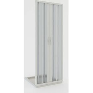 IDRALITE Porte paroi de douche pliante pvc réductible 185 cm mod. Giglio avec ouverture Centrale 100 cm - Publicité