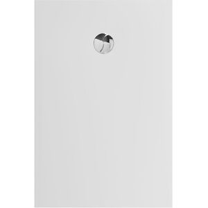 ALLIBERT Receveur de douche KARBON 120x80 blanc mat Recoupable antidérapant - Blanc - Publicité