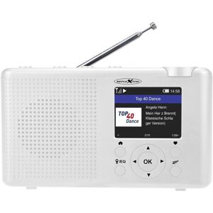 TRA23i/WH Radio de table Internet Internet, DAB+, DAB, FM Bluetooth, radio internet, DAB+, FM rechargeable blanc C069042