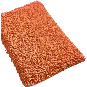 Linnea - Tapis de bain chenille - Orange Terracotta - Publicité