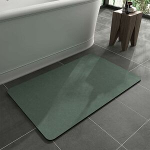 Sunxury - Tapis de bain en caoutchouc antidérapant à séchage rapide, super absorbant, fin, adapté sous la porte, lavable, tapis de sol de salle de bain, tapis de douche pour devant la baignoire, salle de douche - Publicité