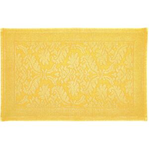 Tapis de bain en coton 50x80 cm firenze safran, par Vent Du Sud Orange - Publicité