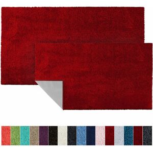 Tapis de bain Sky Soft Polyester Rouge 70 x 120 cm - Rouge