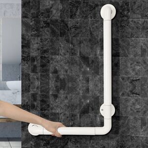 Barre d'Appui Douche de securite de soutien 304 Inox poignee Porte-serviettes pour Salle de Bain Baignoire 40x60cm - Tolletour - Publicité