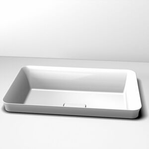 Atelierbagno - isabagno Vasque semi-encastrée en Stonelight cm.58 - Publicité
