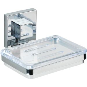 PUMA Vacuum-Loc soap Holder Quadro, Stainless steel, Silver Shiny, 12 x 12 x 6.5 cm - Publicité