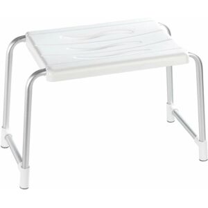 Wenko - Tabouret de douche Secura, tabouret, couleur blanc - Publicité