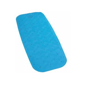 Tapis de baignoire, tapis antidérapant baignoire, Caoutchouc naturel, bleu, 37x90cm - Wenko - Publicité