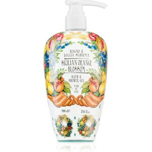 Le Maioliche Sicilian Orange Blossom Line mousse de douche pour le bain 700 ml