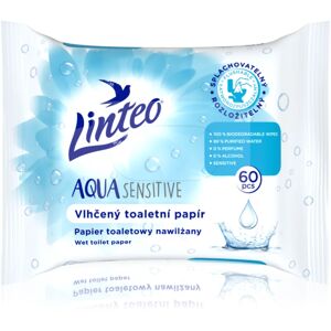 Linteo Aqua Sensitive papier toilette humide 60 pcs