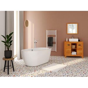 Shower & Design Baignoire îlot - 178L - 149 x 75 x 58cm - Blanche - Acrylique - ADRINA