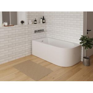 Shower Design Baignoire dangle 240L 170 x 75 x 58 cm Blanche Angle gauche ANIKA