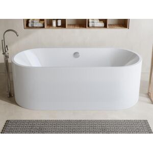 Shower & Design Baignoire îlot design - 221 L - 170 x 75 x 58 cm - Blanche - KATOUCHA