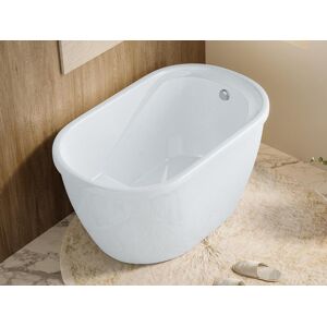 Shower & Design Baignoire sabot - 165 L - 120 x 75 x 65 cm - Blanche - PICCOLA