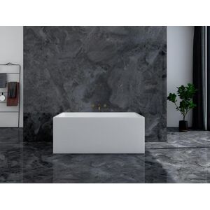 Shower & Design Baignoire îlot rectangulaire - 232 L - 150 x 75 x 60 cm - Blanche - Acrylique - ASPIUS