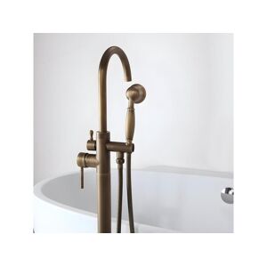 KROOS Robinet mitigeur bain-douche sur pied bronze - Corbeau