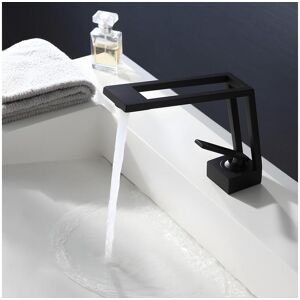 KROOS Mitigeur lavabo design - Noir mat