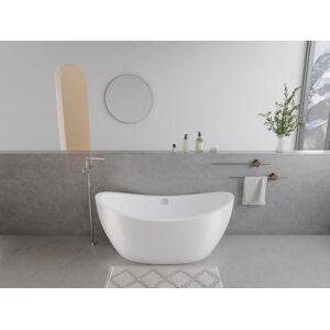 Shower & Design Baignoire îlot design blanche - 225L - 170 x 83 x 77cm - ALDA