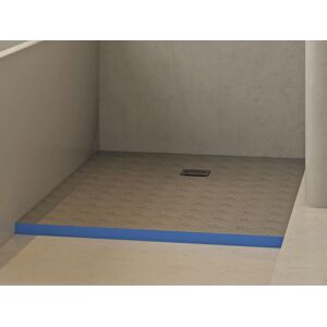 Vente-unique.com Receveur a carreler en polystyrene extrude re-decouplable sur mesure - 140 x 90 x 4 cm - DELOS